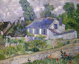 Maisons à Auvers - Vincent van Gogh — vista dell’opera