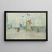 Impasse des Deux Frères - Vincent van Gogh — quadro incorniciato alla parete