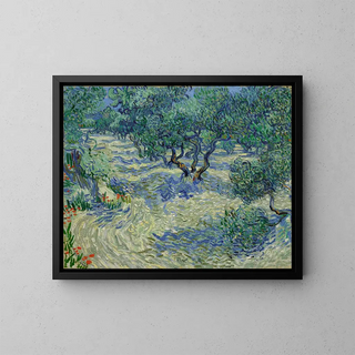Verger d'oliviers - Vincent van Gogh — quadro incorniciato alla parete