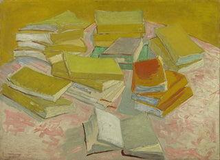 delle pile di romanzi francesi - Vincent van Gogh — vista dell’opera