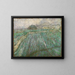 Pioggia - Vincent van Gogh — quadro incorniciato alla parete