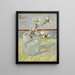 Brin d'amandier en fleurs dans un verre - Vincent van Gogh — quadro incorniciato alla parete