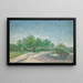 Place Saint-Pierre Parigi - Vincent van Gogh — quadro incorniciato alla parete