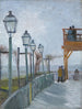 Terrasse e osservatorio del Moulin de Blute-Fin Montmartre - Vincent van Gogh — vista dell’opera