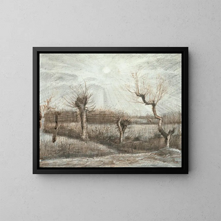 Têtards pollards - Vincent van Gogh — quadro incorniciato alla parete