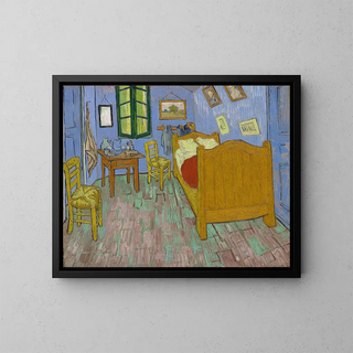 La Chambre à coucher - Vincent van Gogh — quadro incorniciato alla parete