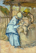 Le Tondeur de moutons - Vincent van Gogh — vista dell’opera