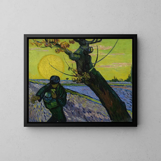 Il Sematore - Vincent van Gogh — quadro incorniciato alla parete