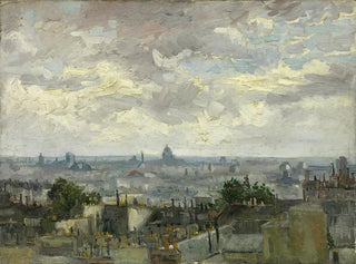 Vista di Parigi - Vincent van Gogh — vista dell’opera