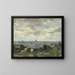 Vista di Parigi - Vincent van Gogh — quadro incorniciato alla parete