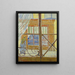 Vista di una macelleria - Vincent van Gogh — quadro incorniciato alla parete