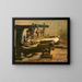 Tisserand rivolto a destra - Vincent van Gogh — quadro incorniciato alla parete