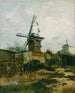 I mulini a vento di Montmartre - Vincent van Gogh — vista dell’opera