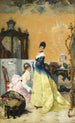 La Robe jaune - Vincenzo Capobianchi — vista dell’opera