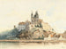 Abbazia di Melk sul Danubio - Vincenz Hawlicek — vista dell’opera
