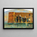 Nonnes se baignant - Vincenzo Cabianca — quadro incorniciato alla parete