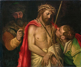 La Moquerie du Christ - Vincenzo Campi — vista dell’opera