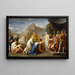 Il sogno di Scipione - Vincenzo Camuccini — quadro incorniciato alla parete
