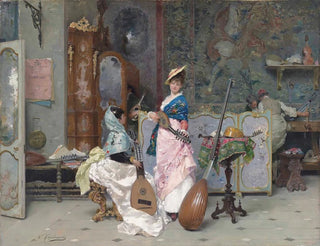 Chez le luthier - Vincenzo Capobianchi — vista dell’opera