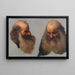 Un Double Autoportrait - Vincenzo Gemito — quadro incorniciato alla parete