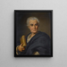 Ritratto di Appiano Buonafede - Vincenzo Milione — quadro incorniciato alla parete