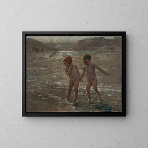 Dans l'air pur - Virginie Demont-Breton — quadro incorniciato alla parete