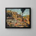 Preparazione della tomba di Cristo - Vittore Carpaccio — quadro incorniciato alla parete