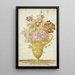 Bouquet de fleurs dans un vase antique - Vittoria Munarini — quadro incorniciato alla parete