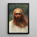 Tête du Christ - Vittorio Cavalleri — quadro incorniciato alla parete