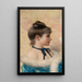 Portrait de profil d'une jeune beauté - Vittorio Matteo Corcos — quadro incorniciato alla parete