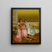 Un capitolo divertente - Vittorio Reggianini — quadro incorniciato alla parete