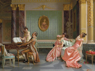 Le Récital - Vittorio Reggianini — vista dell’opera
