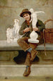 Le vendeur de sculptures - Vittorio Rignano — vista dell’opera