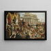 Massacro degli Innocenti - Vitus Heinrich — quadro incorniciato alla parete