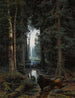 Ruisseau forestier - Vladimir Arkhipovich Bondarenko — vista dell’opera