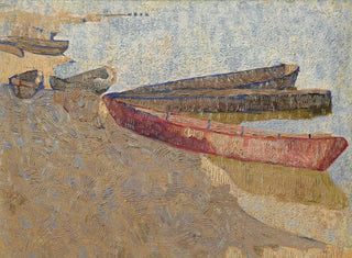 Vladimir BaranovRossin - Three Boats On The Dnieper.webp