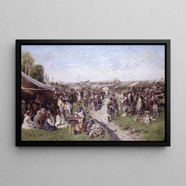 Vladimir Egorovich Makovsky - Fair Little Russia.webp