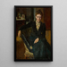 Portrait d'une dame - Vladimir Iliodorovich Rossinsky — quadro incorniciato alla parete
