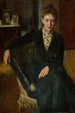 Portrait d'une dame - Vladimir Iliodorovich Rossinsky — vista dell’opera