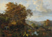 Un paesaggio con una cascata e cani - Vladimir Osipovich Sherwood — vista dell’opera