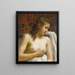 Nel boudoir - Vlaho Bukovac — quadro incorniciato alla parete