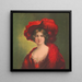Voici Élisabeth - Anonyme — quadro incorniciato alla parete