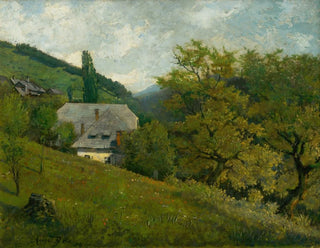 Vojtech Angyal - Landscape near Kremnica.webp
