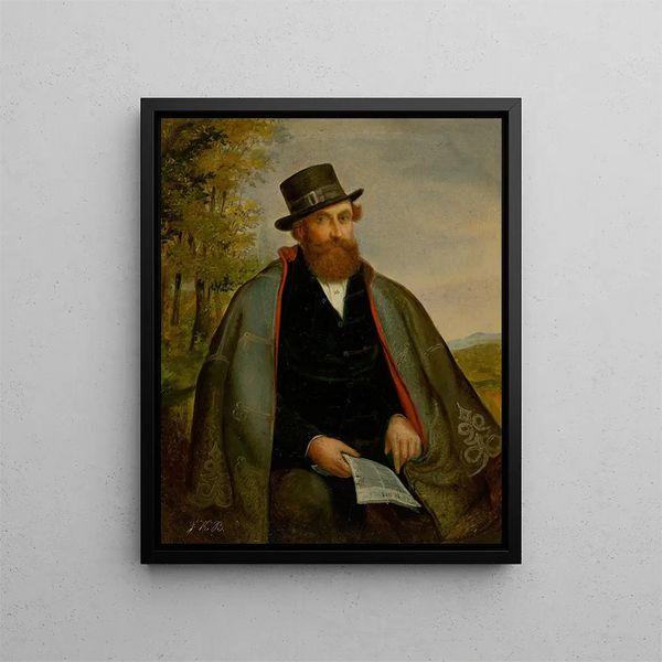 Vojtech Klimkovi - Portrait of a Revolutionary from 1848.webp