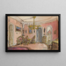 L'Interno della Residenza Aristocratica - Vojtech Klimkovič — quadro incorniciato alla parete