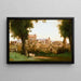 Riproduzione del dipinto Vista dai Giardini Farnese, Roma - Jean-Baptiste Camille Corot