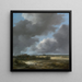 Vista di Alkmaar - Jacob van Ruisdael — quadro incorniciato alla parete