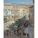 Riproduzione del dipinto Vista di una città del sud della Francia - Childe Hassam