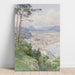 Riproduzione del dipinto Vista di Bregenz e del lago di Costanza - Edward Theodore Compton