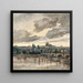 Vista di Praga - Viktor Olva — quadro incorniciato alla parete